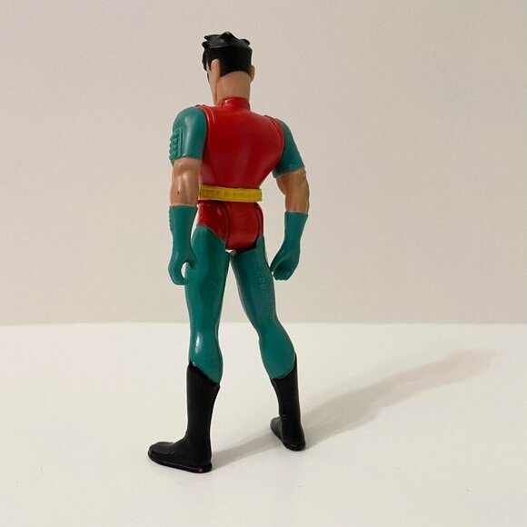 Vintage 1993 Kenner Batman The Animated Series Robin with Turbo Glider - Picture 10 of 15